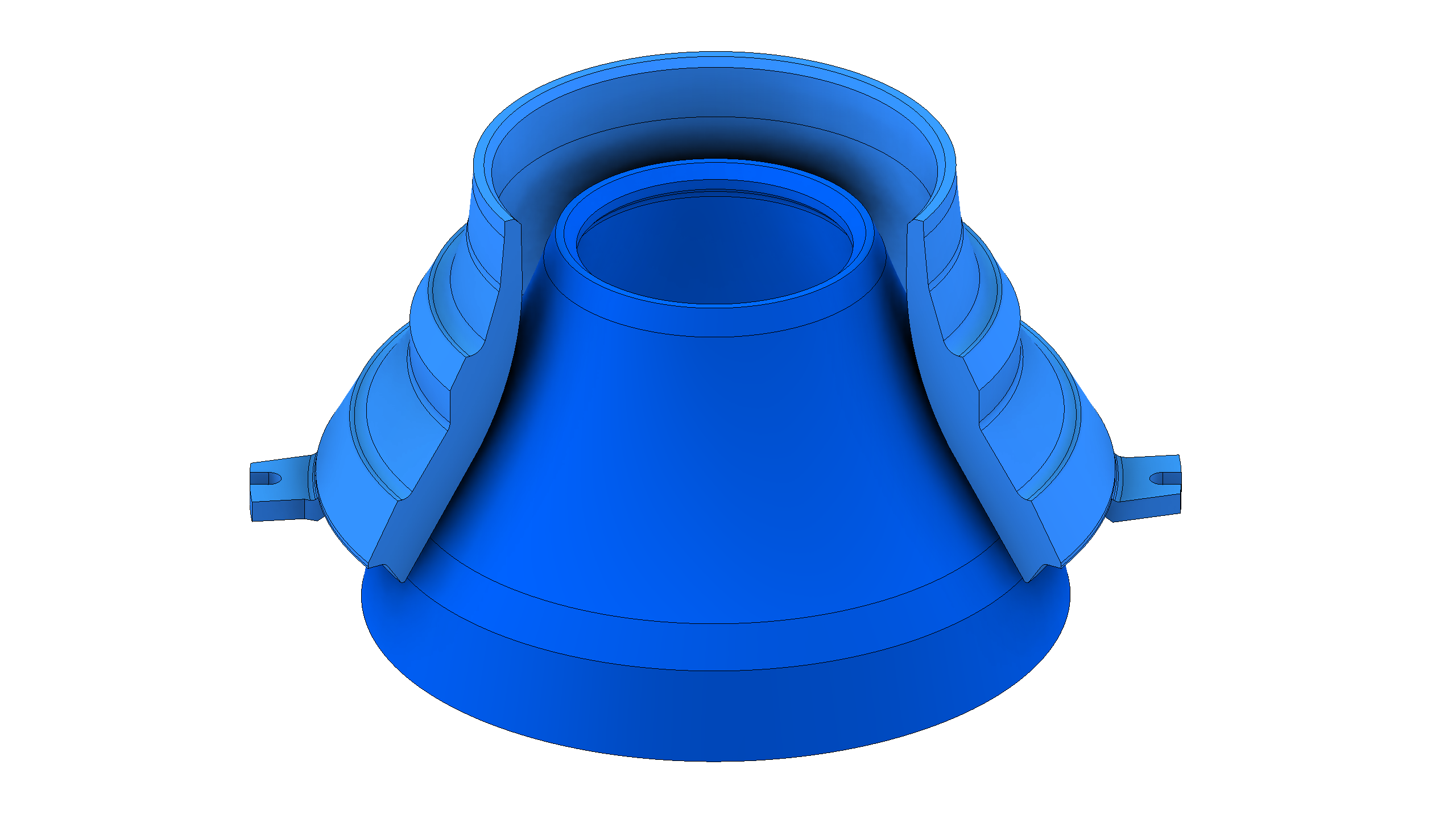 Cone crusher illustration