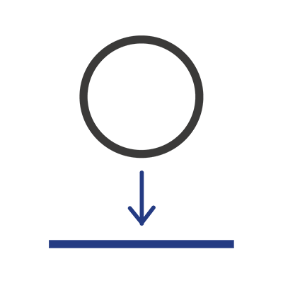 Grinding media impact performance illustration